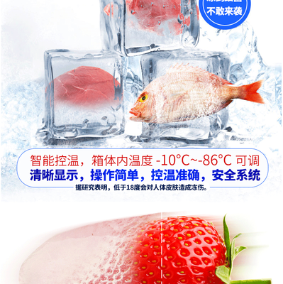 艾豪思商用超低温冰箱 医药、海鲜与食品冷冻的专业解决方案